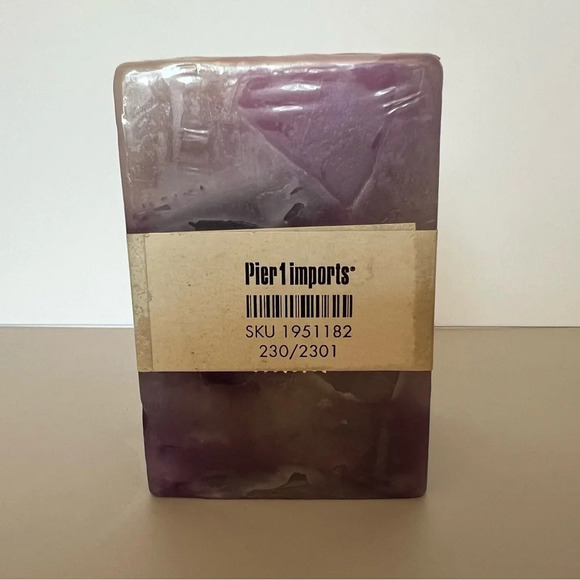 NWT Pier 1 Multiples Ginger Melon Sliced Currant Banana Pineapple Purple Candle - Picture 5 of 7
